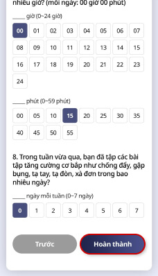ĐIỀN PHIẾU KHÁM SỨC KHỎE TRỰC TUYẾN TRÊN ĐIỆN THOẠI